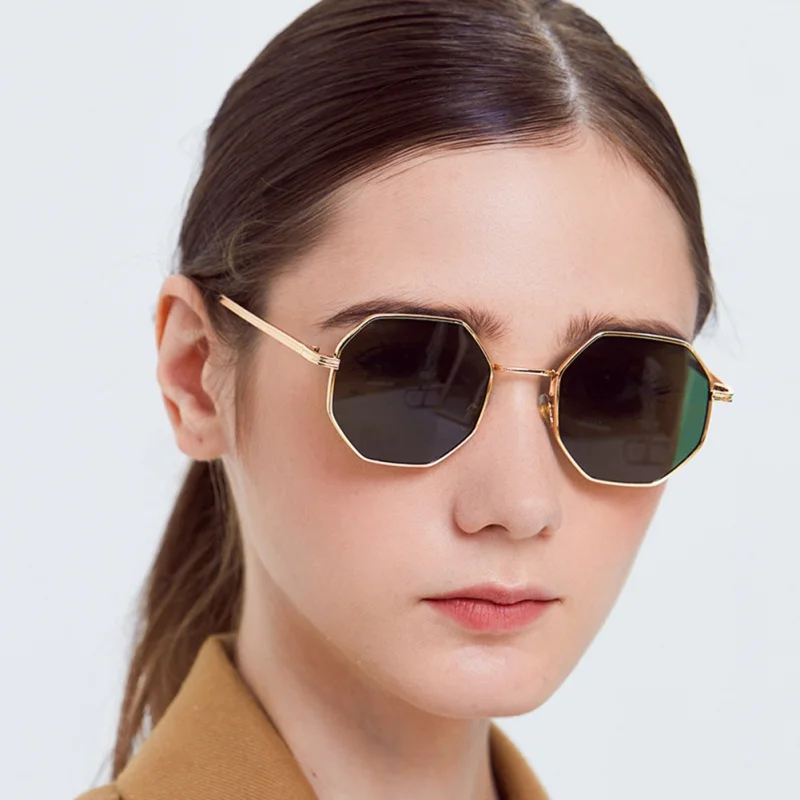 Sunglasses Women Polygonal Retro Metal AC Lens Festival Fashion Simple Personality Eyewear UV400
Sunglasses Women Polygonal Retro Metal AC Lens Festival Fashion Simple Personality Eyewear UV400