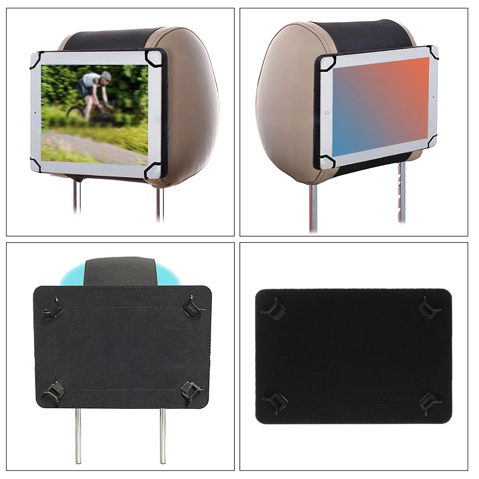 Крепление и держатель на подголовник автомобильного кресла для Apple iPad Air / Mini, Samsung Galaxy Tab, Kindle Fire, Switch и планшетов от 7 до 10 дюймов
Крепление и держатель на подголовник автомобильного кресла для Apple iPad Air / Mini, Samsung Galaxy Tab, Kindle Fire, Switch и планшетов от 7 до 10 дюймов