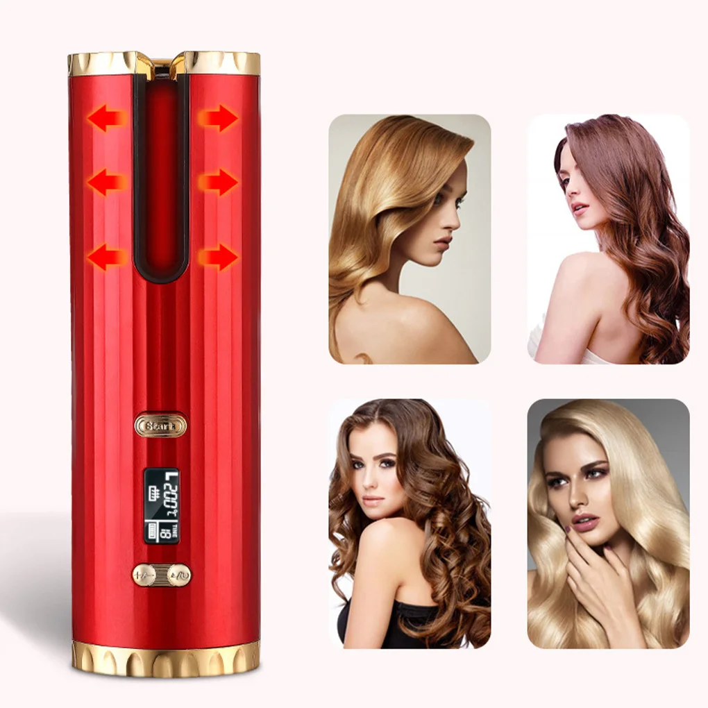 High Quality 1PC Portable Wireless Automatic Curling Iron Hair Curler USB Rechargeable LCD Display Hair Styling Tool
High Quality 1PC Portable Wireless Automatic Curling Iron Hair Curler USB Rechargeable LCD Display Hair Styling Tool