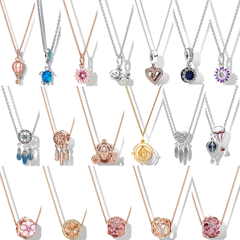 2021 Jewelry 925 Sterling Silver Lady Neck chain Heart Shape Fashion Rose Gold Beaded Pendant Original Brand DIY Couple Necklace
2021 Jewelry 925 Sterling Silver Lady Neck chain Heart Shape Fashion Rose Gold Beaded Pendant Original Brand DIY Couple Necklace