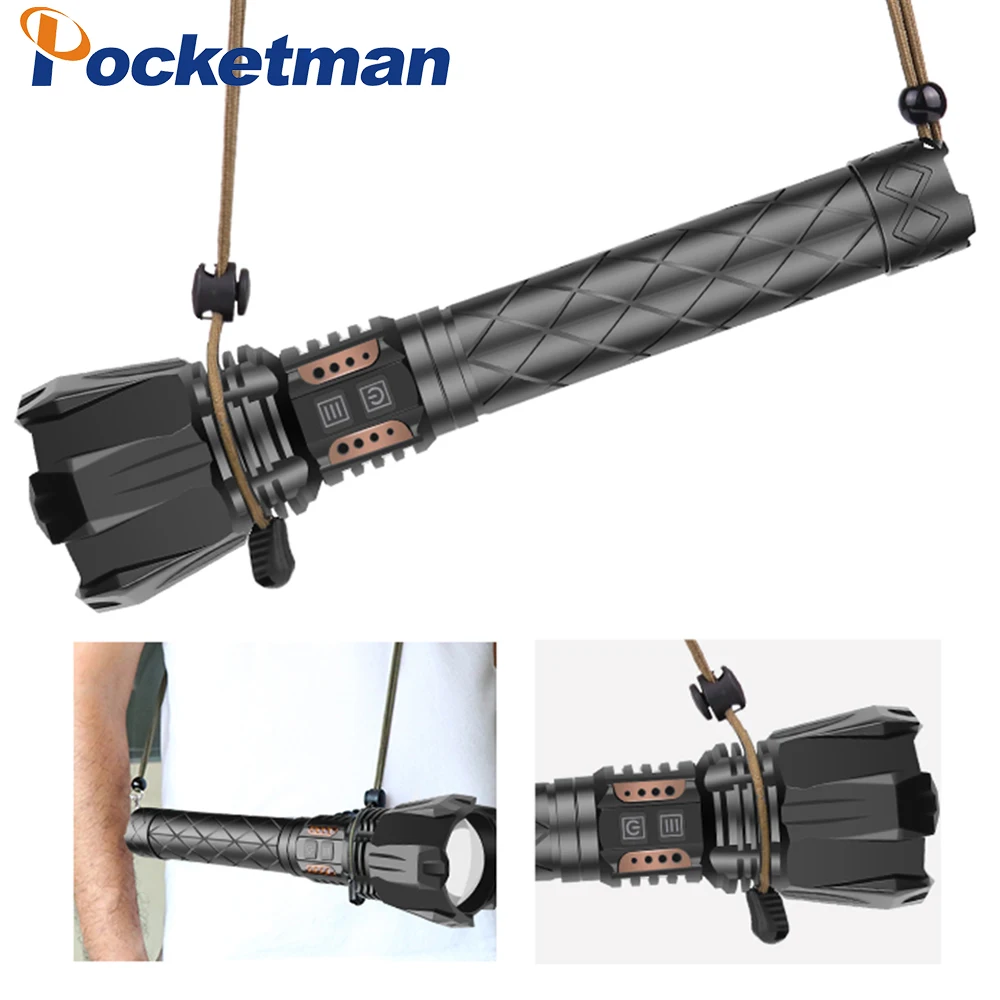 XHP160 50W Strong Light Flashlight Double Switch Attack Head Long Shot Strong Light Flashlight led torch
XHP160 50W Strong Light Flashlight Double Switch Attack Head Long Shot Strong Light Flashlight led torch