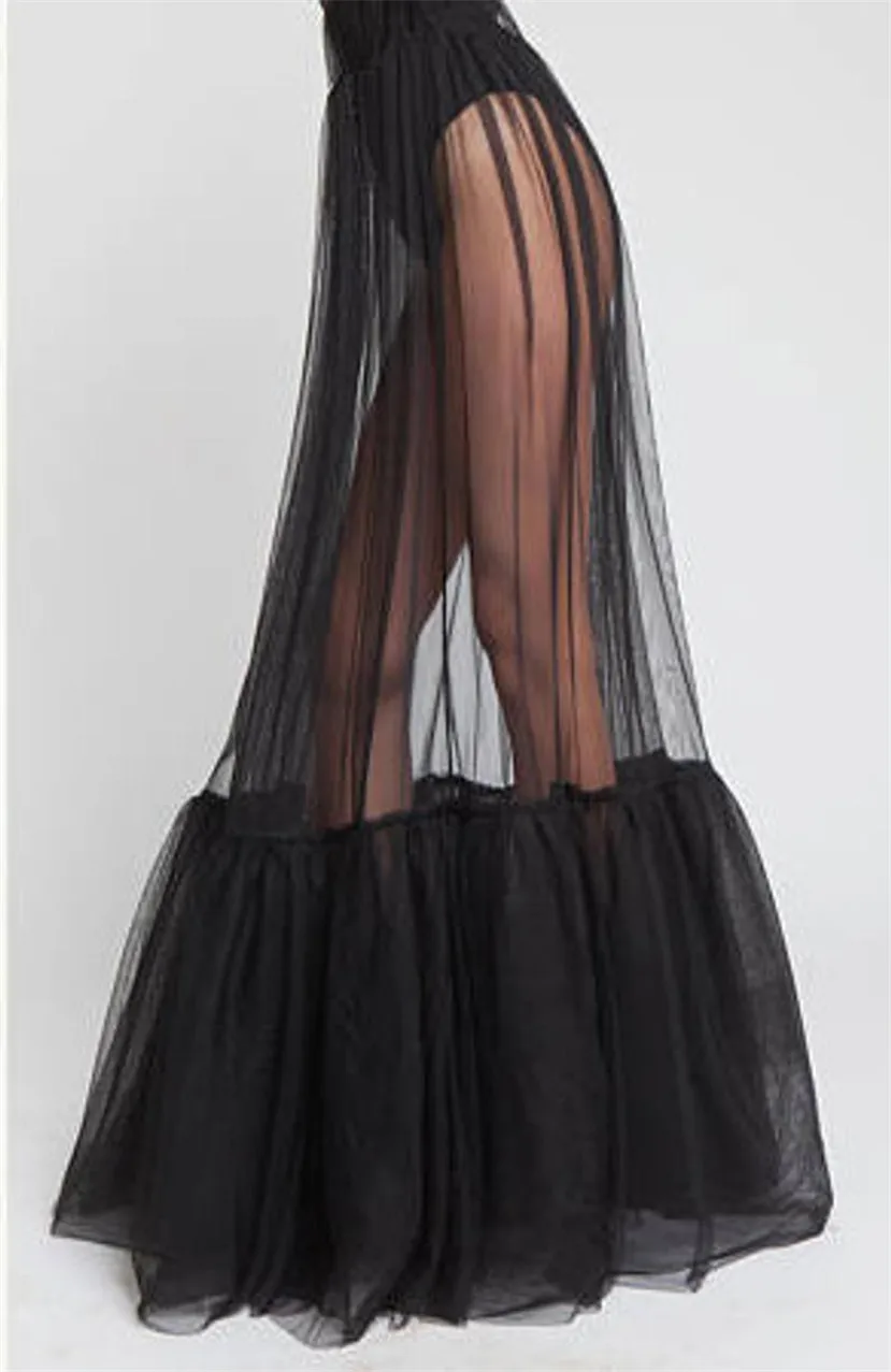 Blcka Detachable Tulle Overskirt Skirt Elastic Waist Overlay Wedding Maxi Party Skirt Train
Blcka Detachable Tulle Overskirt Skirt Elastic Waist Overlay Wedding Maxi Party Skirt Train