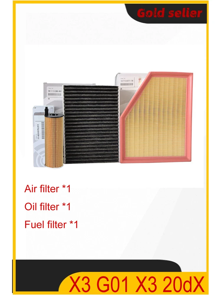 Air Filter Cabin Filter Oil Filter For Bmw 6 Series G32 GT 620d 630i 2.0L 630d 640i 640d 3.0L 2017-2020 2021 2022-
Air Filter Cabin Filter Oil Filter For Bmw 6 Series G32 GT 620d 630i 2.0L 630d 640i 640d 3.0L 2017-2020 2021 2022-