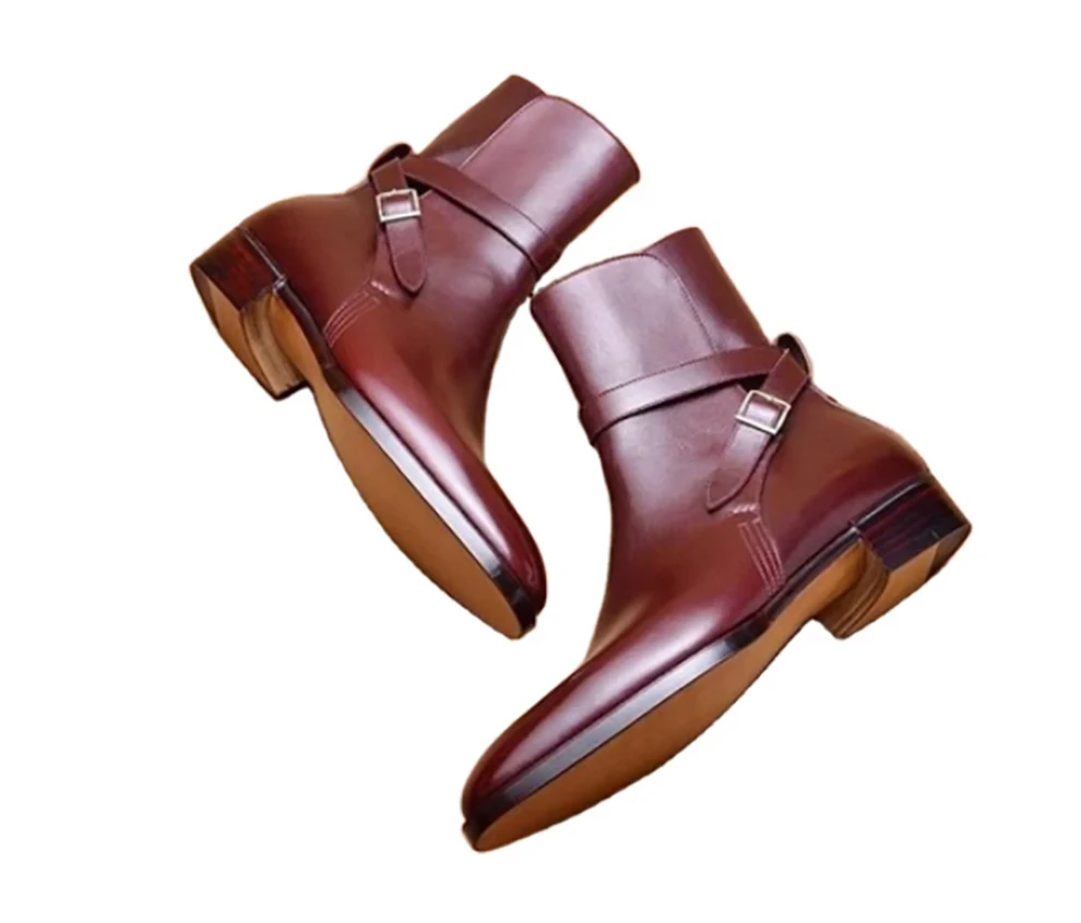 High Quality New Fashion Men Pu Leather Buckle Business Boot Vintage Casual Classic Formal Chelsea West Boots Zapatos De Hombre
High Quality New Fashion Men Pu Leather Buckle Business Boot Vintage Casual Classic Formal Chelsea West Boots Zapatos De Hombre