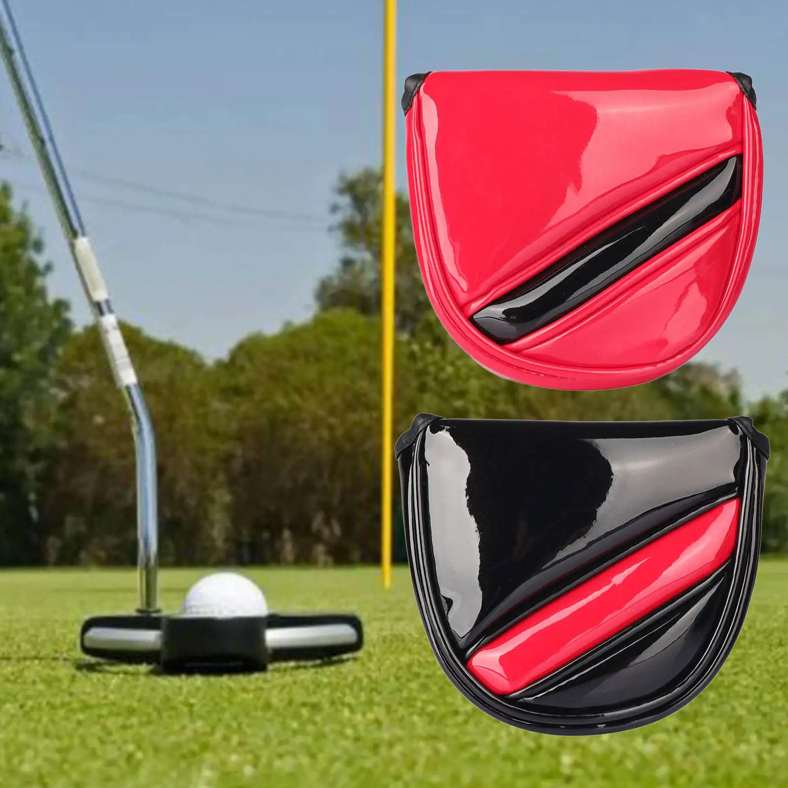 Golf Mallet Putter Cover with Magnetic Headcover for Golf Equipment Outdoor Men&Women
Golf Mallet Putter Cover with Magnetic Headcover for Golf Equipment Outdoor Men&Women