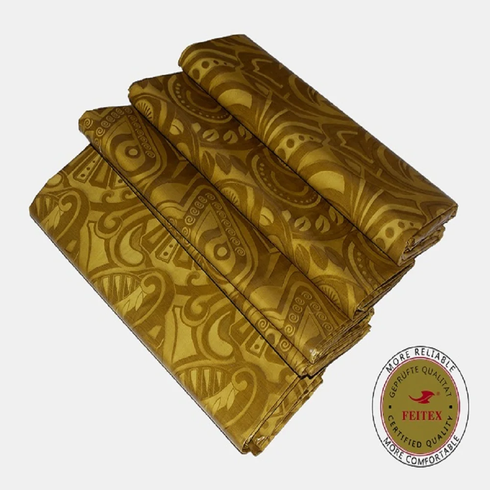 African Bazin Riche Fabric for Men or Women Colth Handmade Ghalila Guinea Brocade 5yard/Pcs FEITEX
African Bazin Riche Fabric for Men or Women Colth Handmade Ghalila Guinea Brocade 5yard/Pcs FEITEX
