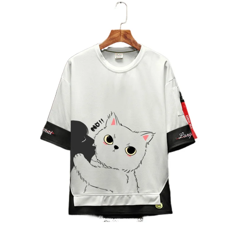 Men's T-shirt Unisex Harajuku cool print short sheepskin t-shirt men's street top cat print T-Shirt Large Men's T-shirt
Men's T-shirt Unisex Harajuku cool print short sheepskin t-shirt men's street top cat print T-Shirt Large Men's T-shirt