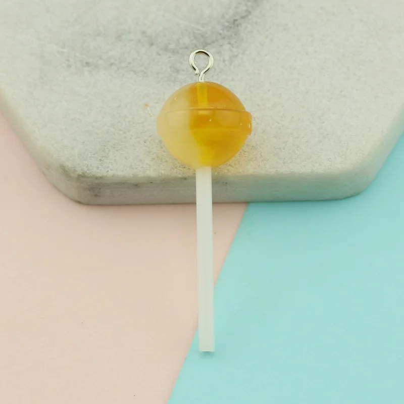 IK39L-9DH/10 BULK Resin Lollipop Charms or Pendants 3D Miniature Fake Lollipops Round Charms for Jewelry DIY Making Candy Charm
IK39L-9DH/10 BULK Resin Lollipop Charms or Pendants 3D Miniature Fake Lollipops Round Charms for Jewelry DIY Making Candy Charm