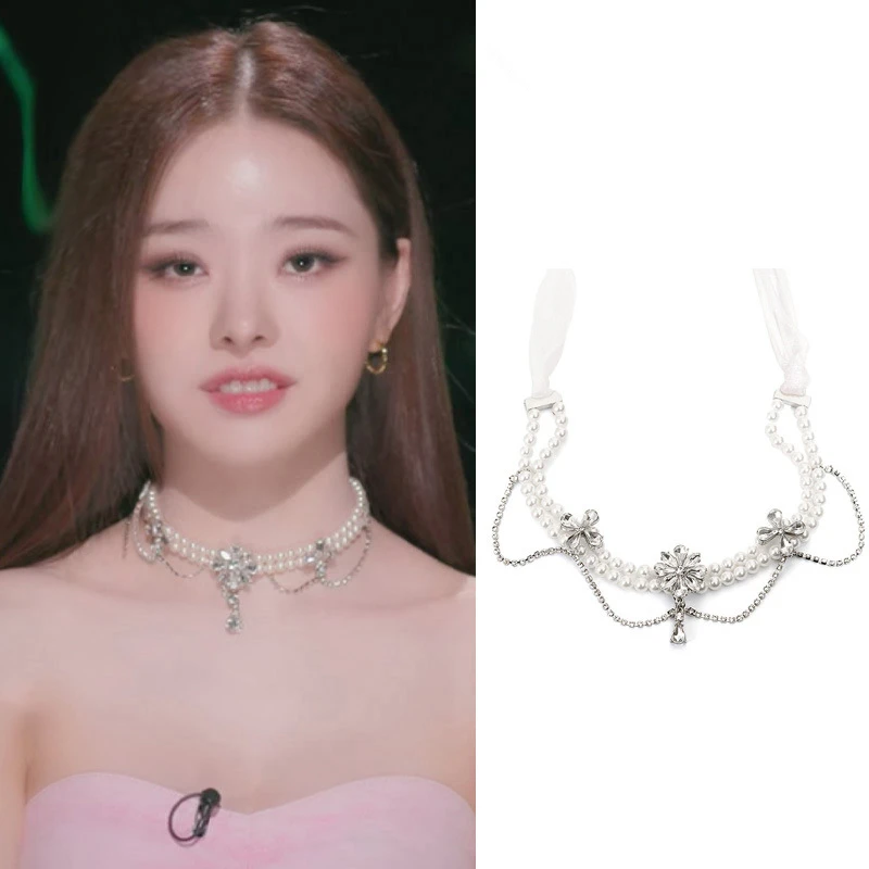 Song Zhiya Same Flower Ball Bead Chain Double-layer Necklace New Simple Fashion High-end Elegant Women's Clavicle Chain
Song Zhiya Same Flower Ball Bead Chain Double-layer Necklace New Simple Fashion High-end Elegant Women's Clavicle Chain