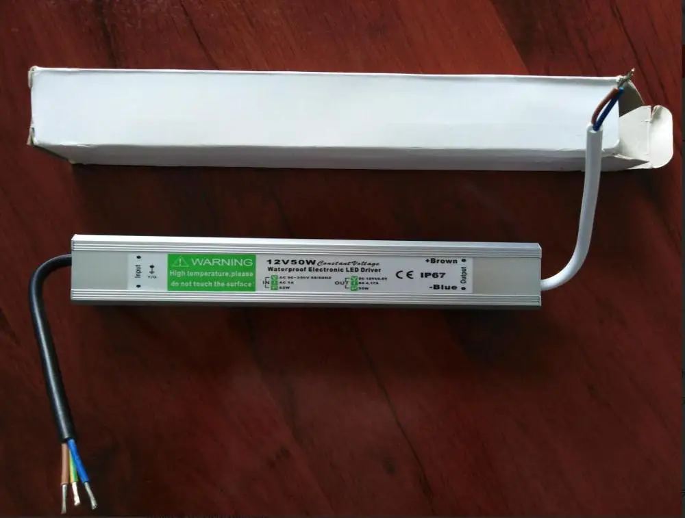 DC12V-24V 20 Вт Водонепроницаемый ip68 электронный светодиодный драйвер адаптер для