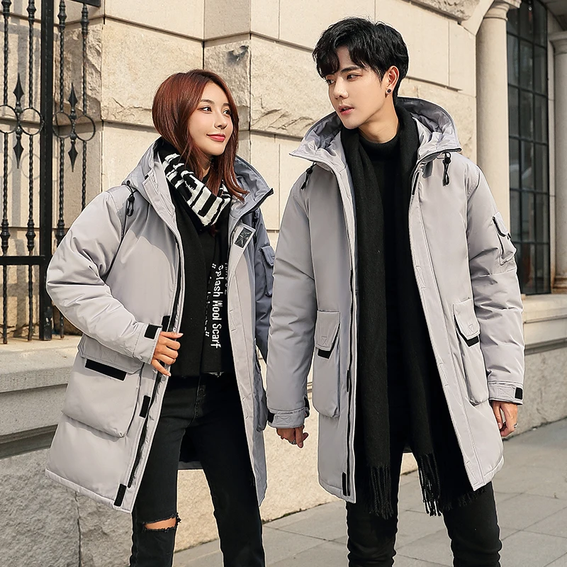 Пуховик для мужчин и женщин, новинка 2021, мужской пуховик для инструментов, модная длинная куртка для молодежи и старших классов, свободная з... 
Пуховик для мужчин и женщин, новинка 2021, мужской пуховик для инструментов, модная длинная куртка для молодежи и старших классов, свободная з...