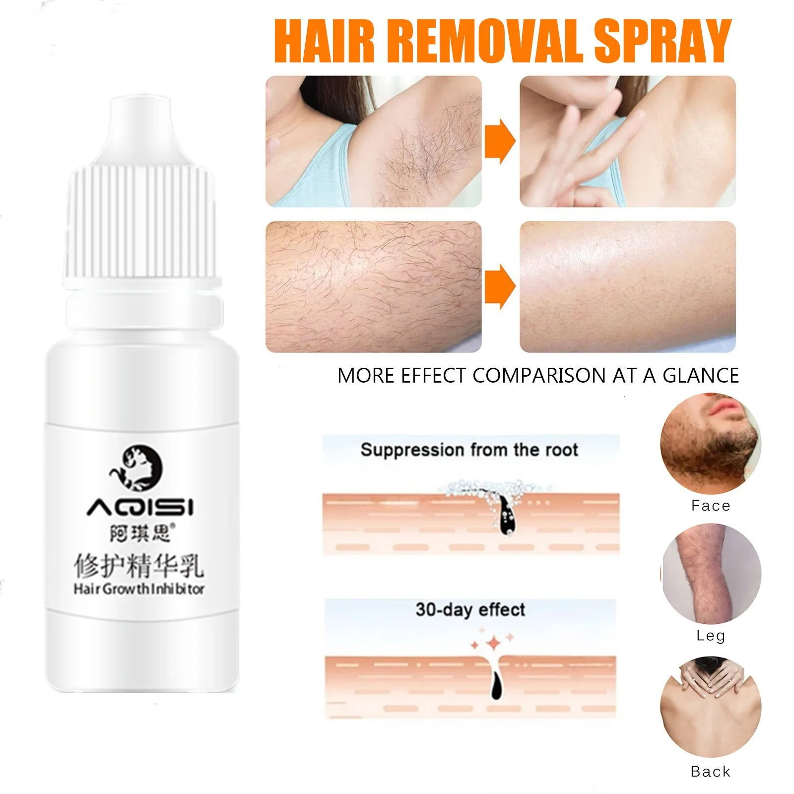 Painless Hair Removal Spray Natural Permanent Hair Removal Spray Inhibitor Stops Growth Smooth Body Shrink Pores Skin Repair
Painless Hair Removal Spray Natural Permanent Hair Removal Spray Inhibitor Stops Growth Smooth Body Shrink Pores Skin Repair