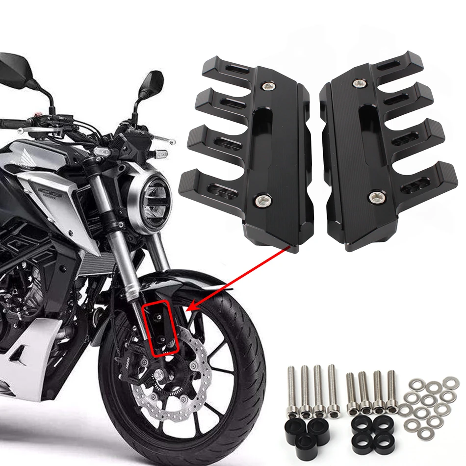Для HONDA CB300R CB 300R мотоциклетный брызговик, защита передней вилки, защитный блок, переднее крыло, ползунок против падения, аксессуары
Для HONDA CB300R CB 300R мотоциклетный брызговик, защита передней вилки, защитный блок, переднее крыло, ползунок против падения, аксессуары