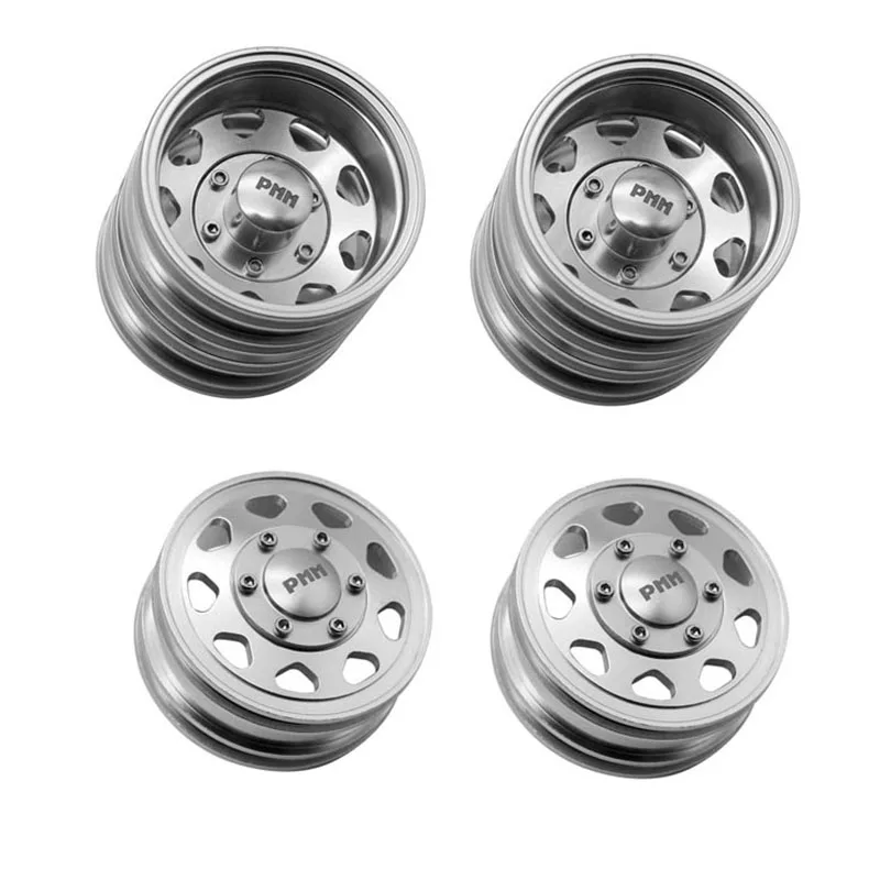 CNC Metal Front and Rear Narrow Wheels for 1/14 Tamiya RC Truck Trailer Tipper Scania MAN Benz Actros Volvo Car Diy Parts
CNC Metal Front and Rear Narrow Wheels for 1/14 Tamiya RC Truck Trailer Tipper Scania MAN Benz Actros Volvo Car Diy Parts
