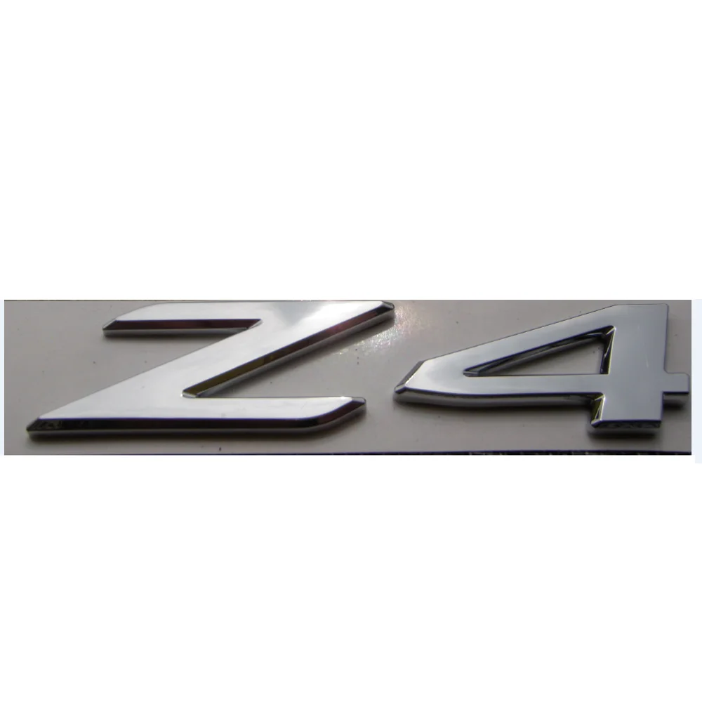 Chrome Black Letters Word Z 4 Car Trunk Number Badge Emblem BMW E89 E86 E85 Z4 Emblems Sticker
Chrome Black Letters Word Z 4 Car Trunk Number Badge Emblem BMW E89 E86 E85 Z4 Emblems Sticker