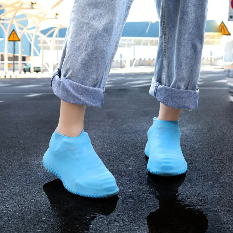 1 Pair Reusable Silicone Shoe Cover Waterproof Rain Shoes Covers Outdoor Rainy Day Camping Anti-slip Rubber Rain Boot Overshoes
1 Pair Reusable Silicone Shoe Cover Waterproof Rain Shoes Covers Outdoor Rainy Day Camping Anti-slip Rubber Rain Boot Overshoes