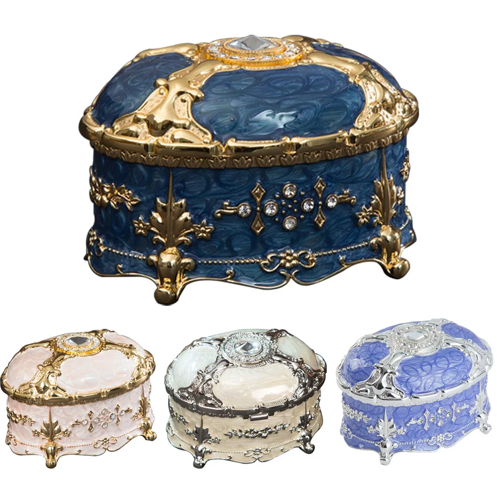 Organizer Holder Vintage Jewelry Box Display Bracelet Home European Style Oval Case Collection Necklace Gift Retro Enamel
Organizer Holder Vintage Jewelry Box Display Bracelet Home European Style Oval Case Collection Necklace Gift Retro Enamel