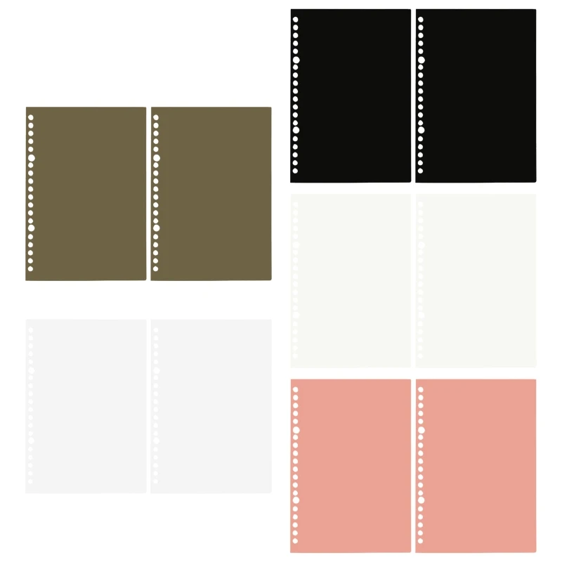 2022 New A5/B5 Notebook Page Binder Candy Colored PP Loose-leaf Covers 20/26 Holes 1 Pair
2022 New A5/B5 Notebook Page Binder Candy Colored PP Loose-leaf Covers 20/26 Holes 1 Pair