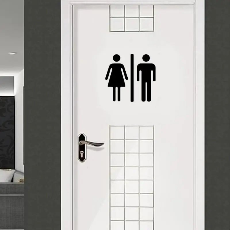 Creative Decal Wall Art Sticker Home Decoration Cute Door Stickers For Toilet Laundry Room Bathroom Restroom Wall Decals
Creative Decal Wall Art Sticker Home Decoration Cute Door Stickers For Toilet Laundry Room Bathroom Restroom Wall Decals