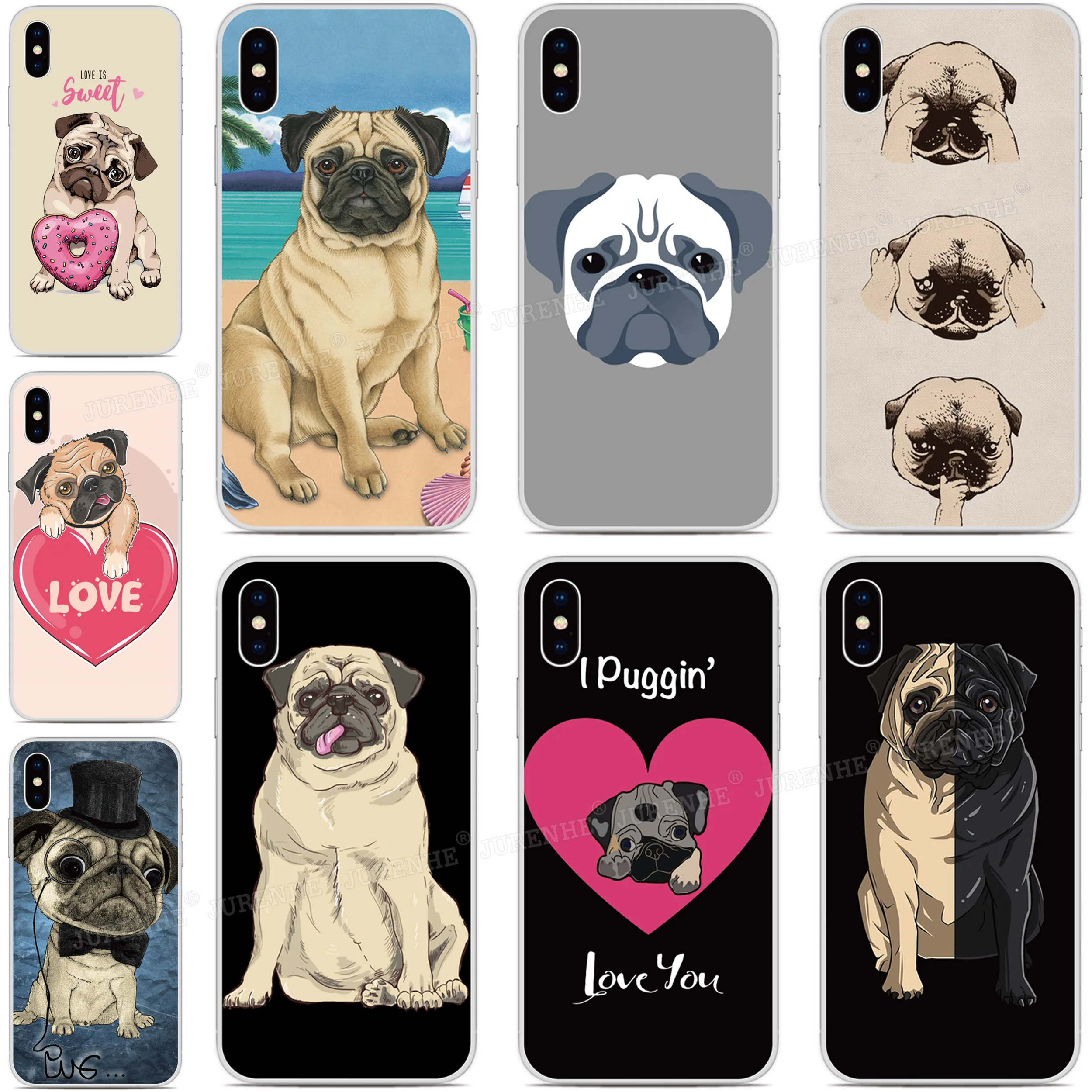 DIY Custom Photo Cover Cute Pug Puppy Dog Cases For ASUS-ZenFone Max Pro M1 Rog Phone 2 6 5 5Z 4 Lite L1 Shot Plus M2 Phone Case
DIY Custom Photo Cover Cute Pug Puppy Dog Cases For ASUS-ZenFone Max Pro M1 Rog Phone 2 6 5 5Z 4 Lite L1 Shot Plus M2 Phone Case