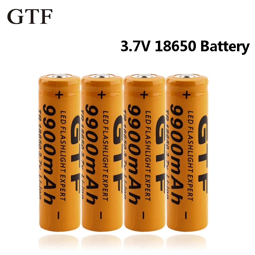 1-10pcs 18650 Battery 3.7V 9900mah Rechargeable Lithium Batteries 18650 for Flashlight Torch Accumulator Toys Power Bank Cell
1-10pcs 18650 Battery 3.7V 9900mah Rechargeable Lithium Batteries 18650 for Flashlight Torch Accumulator Toys Power Bank Cell