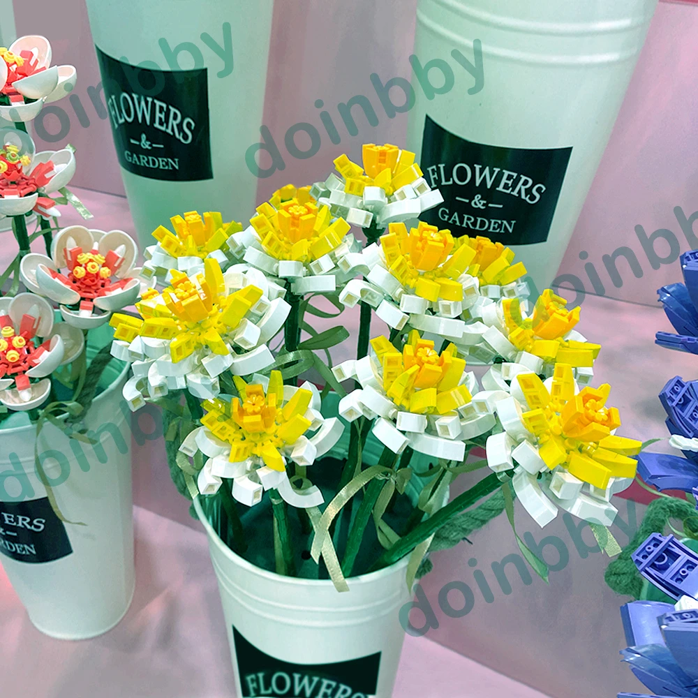 Ideas Creator Expert DIY Flower Bouquet Tulips Roses /Hibiscus/saffron/Chrysanthemum Modular MOC Bricks Model Building Blocks
Ideas Creator Expert DIY Flower Bouquet Tulips Roses /Hibiscus/saffron/Chrysanthemum Modular MOC Bricks Model Building Blocks