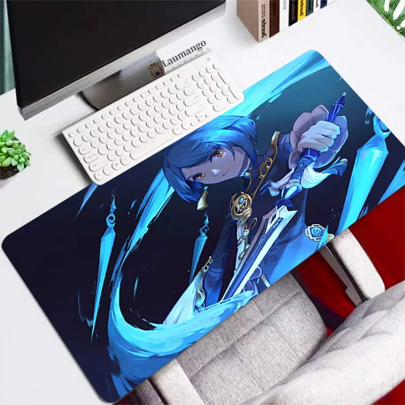 Mouse Pad Genshin Impact Large Gaming Accessories Mousepad Professional Computer Rubber Carpet Keyboard Desk Mat For CSGO Table
Mouse Pad Genshin Impact Large Gaming Accessories Mousepad Professional Computer Rubber Carpet Keyboard Desk Mat For CSGO Table