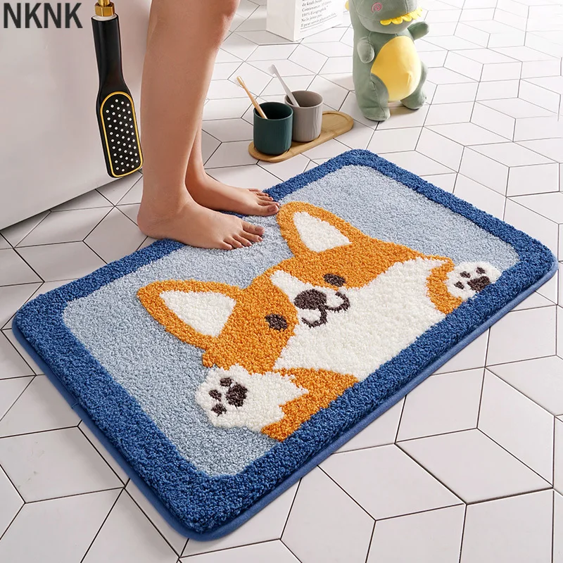 Забавный напольный коврик Corgi Dog, утолщенный коврик для ванной комнаты, милые Мультяшные животные, абсорбирующие Нескользящие Коврики для к...
Забавный напольный коврик Corgi Dog, утолщенный коврик для ванной комнаты, милые Мультяшные животные, абсорбирующие Нескользящие Коврики для к...