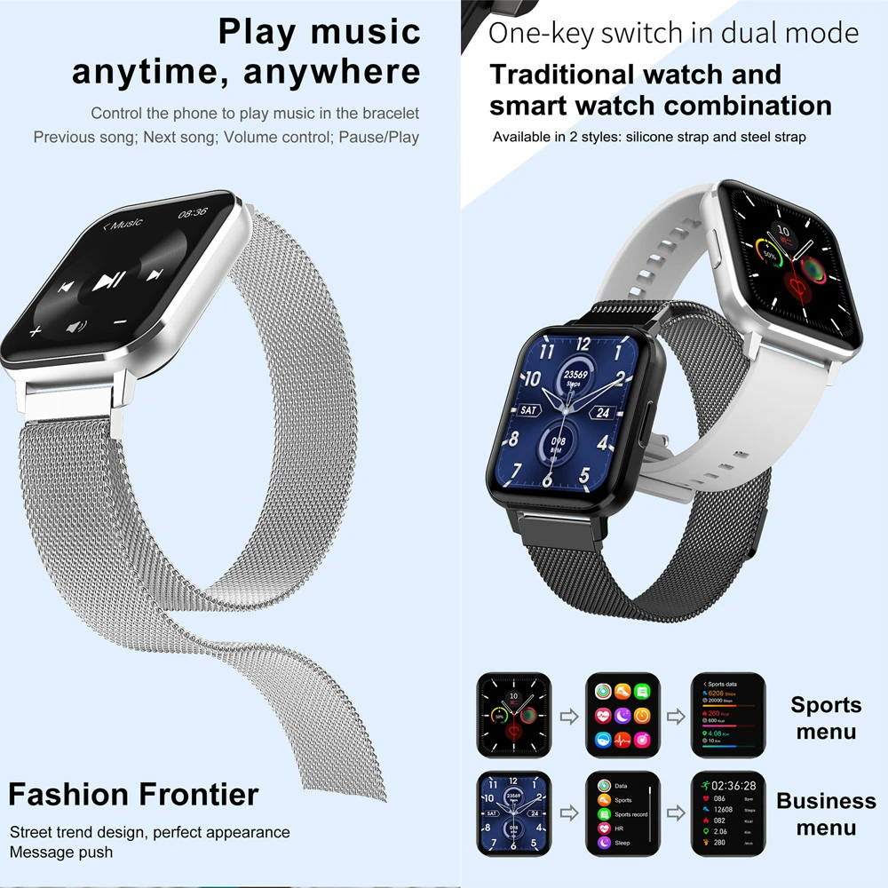 DTX smart watch Full Touch Screen reloj hombre smatch band montre connectee reloj smartwatch mujer Fitness Tracker relogio
DTX smart watch Full Touch Screen reloj hombre smatch band montre connectee reloj smartwatch mujer Fitness Tracker relogio