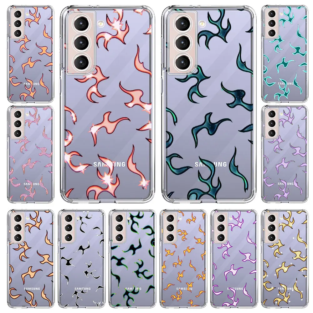 Fashion Flame Phone Cover for Samsung Galaxy S20 FE S21 Ultra S10 S10E Note 10 20 Lite Plus Transparent Soft TPU Case Coque Bag
Fashion Flame Phone Cover for Samsung Galaxy S20 FE S21 Ultra S10 S10E Note 10 20 Lite Plus Transparent Soft TPU Case Coque Bag
