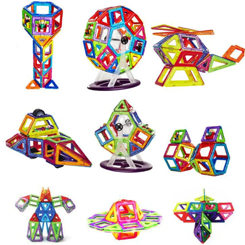 Big Size Magnetic Construction Set Magnetic Building Blocks Triangle Square Bricks Magnet Designer Toys for Children
Big Size Magnetic Construction Set Magnetic Building Blocks Triangle Square Bricks Magnet Designer Toys for Children