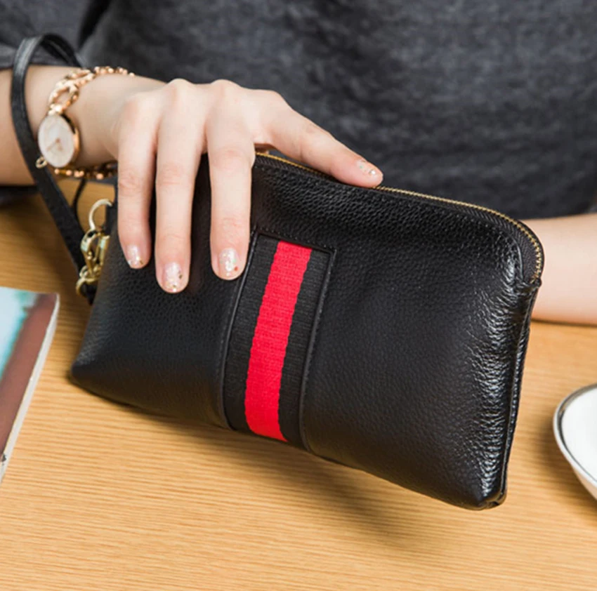 Genuine Leather Women Wallets Long Zippers Purse Designer Brand Ladies Leather Wallet Female Clutch Big Capacity Fashion Wallet
Genuine Leather Women Wallets Long Zippers Purse Designer Brand Ladies Leather Wallet Female Clutch Big Capacity Fashion Wallet