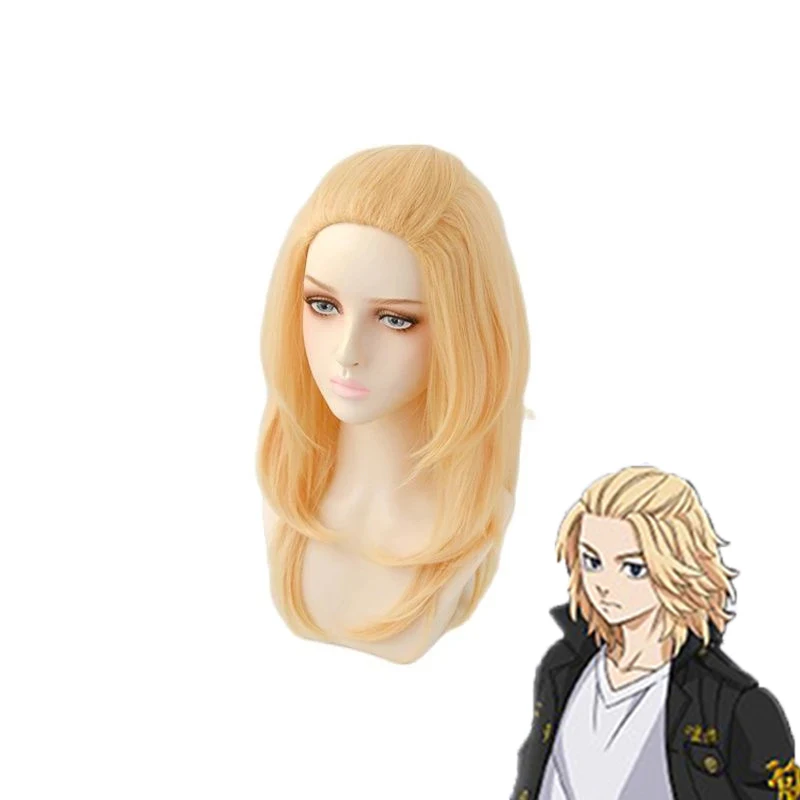 Anime Tokyo Revengers Sano Manjiro Cosplay Wig Mikey Light Blonde Long Hair Heat-Resistant High Temperature Wire
Anime Tokyo Revengers Sano Manjiro Cosplay Wig Mikey Light Blonde Long Hair Heat-Resistant High Temperature Wire