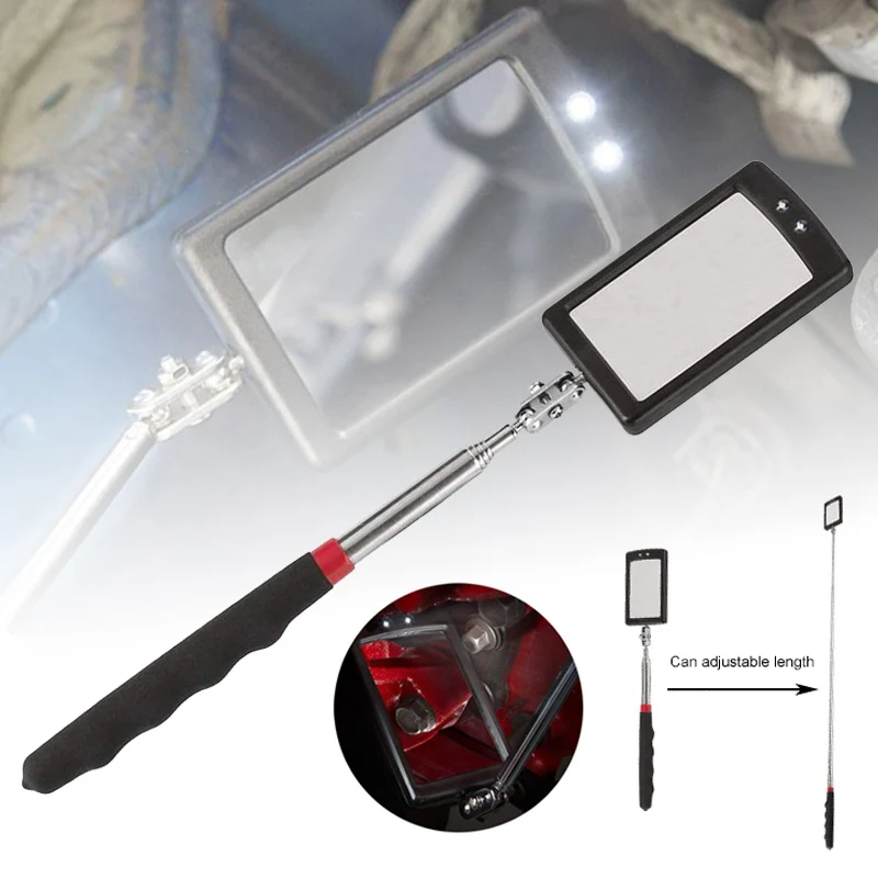 Expandable Inspection Mirror for Automobile LED Lamp Endoscope Automobile Chassis Angle Diagram Inspection Tool
Expandable Inspection Mirror for Automobile LED Lamp Endoscope Automobile Chassis Angle Diagram Inspection Tool