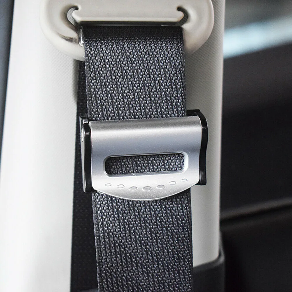 2pcs Adjustable Car Safety Seat Belt Holder Stopper Buckle Clip Silver Car Safety Seat Belt Holders
2pcs Adjustable Car Safety Seat Belt Holder Stopper Buckle Clip Silver Car Safety Seat Belt Holders