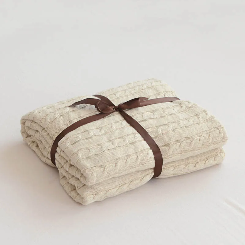 Summer Spring Cotton Knitted Blanket for Sofa Air Condition Throw Blanket Photograph Props 110x180cm/180x200cm
Summer Spring Cotton Knitted Blanket for Sofa Air Condition Throw Blanket Photograph Props 110x180cm/180x200cm