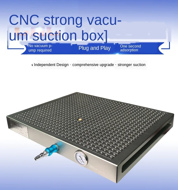CNC vacuum chuck disk grinder milling machine machining center stainless steel aluminum copper plate pneumatic fixture
CNC vacuum chuck disk grinder milling machine machining center stainless steel aluminum copper plate pneumatic fixture