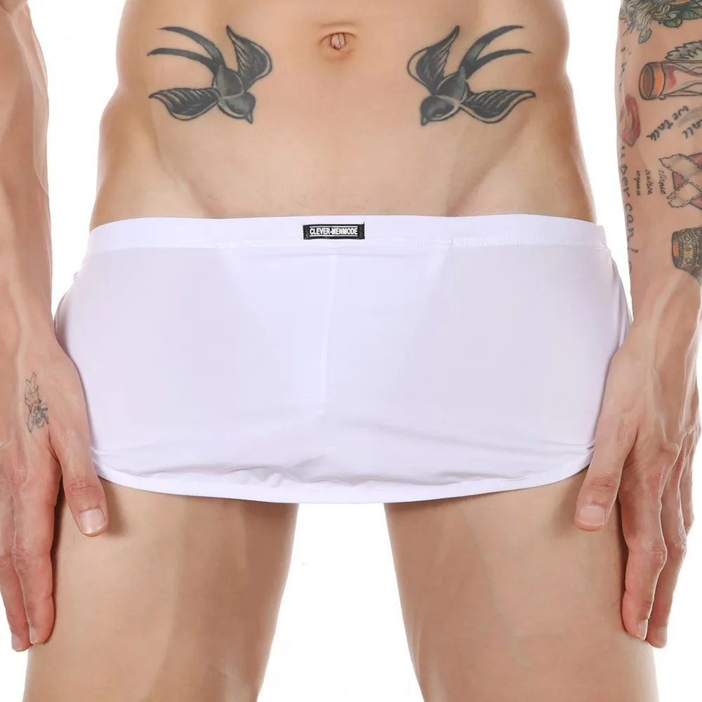Men Side Split Underwear Lounge man Sexy sexy Sleep Bottoms Loose Boxer Shorts Men's Inner U Convex Briefs Men Sleepwear panty
Men Side Split Underwear Lounge man Sexy sexy Sleep Bottoms Loose Boxer Shorts Men's Inner U Convex Briefs Men Sleepwear panty