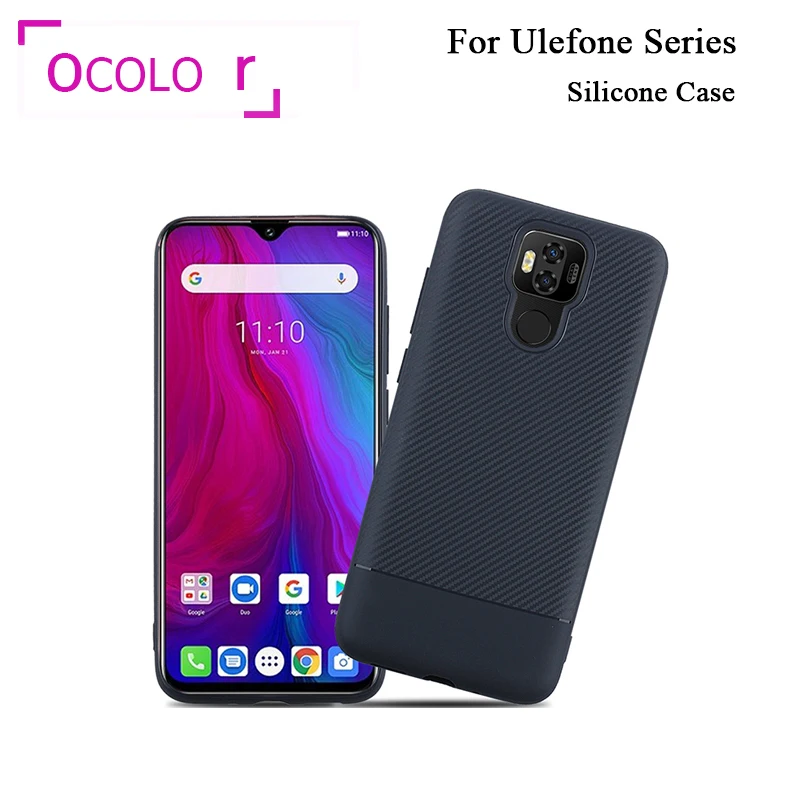 Защитный чехол ocolor для Ulefone Power 6 3L Note 7 S1 S10 Pro черный белый силиконовый мягкая