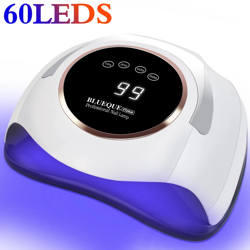 УФ светодиодный ная лампа для ногтей, профессиональная маникюрная машинка для акрилового геля с двойным источником света, 60 Светодиодный
УФ светодиодный ная лампа для ногтей, профессиональная маникюрная машинка для акрилового геля с двойным источником света, 60 Светодиодный