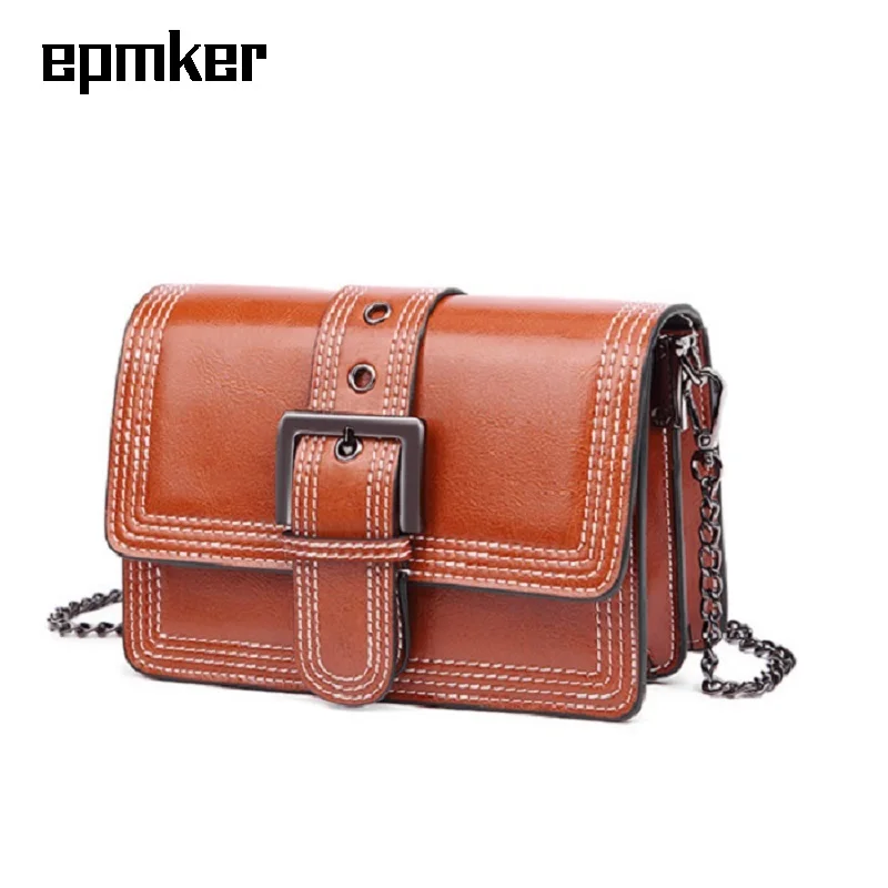

EPMKER 2021 Mini Flap Luxury Designer Handbags Panelled Shoulder Bag Fashion Purses and Handbags Chains Crossbody Bag Satchels