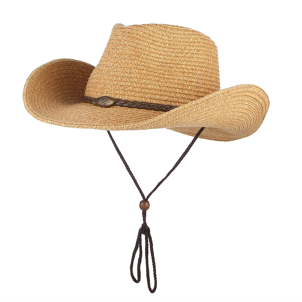Western Cowboy Sun Hat Wind Lanyard For Men Women Wide Brim Straw Hat Beach Cap Panama Fishing Fisherman Cap Summer Hats
Western Cowboy Sun Hat Wind Lanyard For Men Women Wide Brim Straw Hat Beach Cap Panama Fishing Fisherman Cap Summer Hats