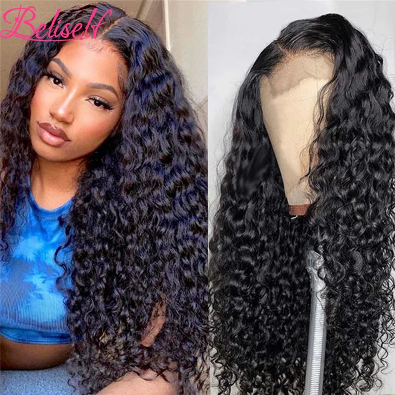 Beliself 13x6 Water Wave Lace Front Human Hair Wigs for Women Human hair Wigs With Baby Hair Lace Frontal Wigs Pre Plucked
Beliself 13x6 Water Wave Lace Front Human Hair Wigs for Women Human hair Wigs With Baby Hair Lace Frontal Wigs Pre Plucked