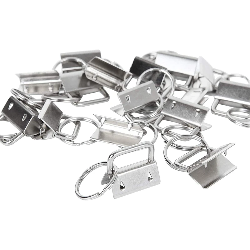 HOT-100Pcs 1 Inch Key Ring with Key Ring, Key Chain Wrist with Fabric/Ribbon/Webbing/Embossing and Handmade Crafts Silver
HOT-100Pcs 1 Inch Key Ring with Key Ring, Key Chain Wrist with Fabric/Ribbon/Webbing/Embossing and Handmade Crafts Silver