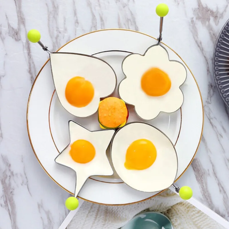 Stainless Steel 4Style Fried Egg Pancake Shaper Omelette Mold Mould Frying Egg Cooking Tools Kitchen Accessories Gadget Rings
Stainless Steel 4Style Fried Egg Pancake Shaper Omelette Mold Mould Frying Egg Cooking Tools Kitchen Accessories Gadget Rings