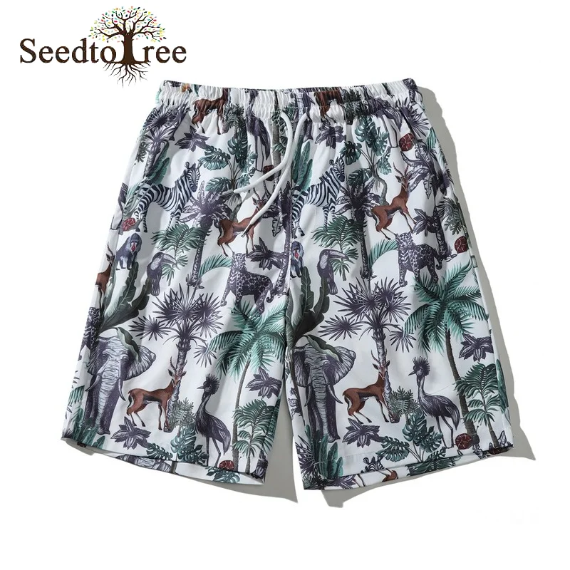 Summer Men's Casual Shorts Hawaiian Beach Shorts Printed Shorts Couples Board Shorts
Summer Men's Casual Shorts Hawaiian Beach Shorts Printed Shorts Couples Board Shorts