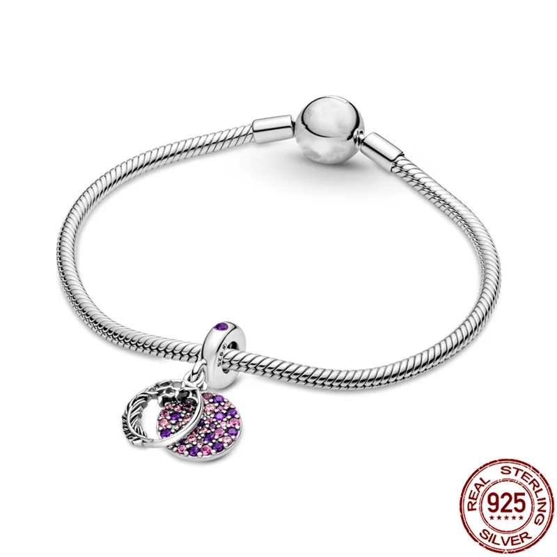 Authentic 100% 925 Sterling Silver 2021 New Circle Zircon Pendant Fits 3mm Bracelets&Bracelets Fashion DIY Jewelry For Women
Authentic 100% 925 Sterling Silver 2021 New Circle Zircon Pendant Fits 3mm Bracelets&Bracelets Fashion DIY Jewelry For Women