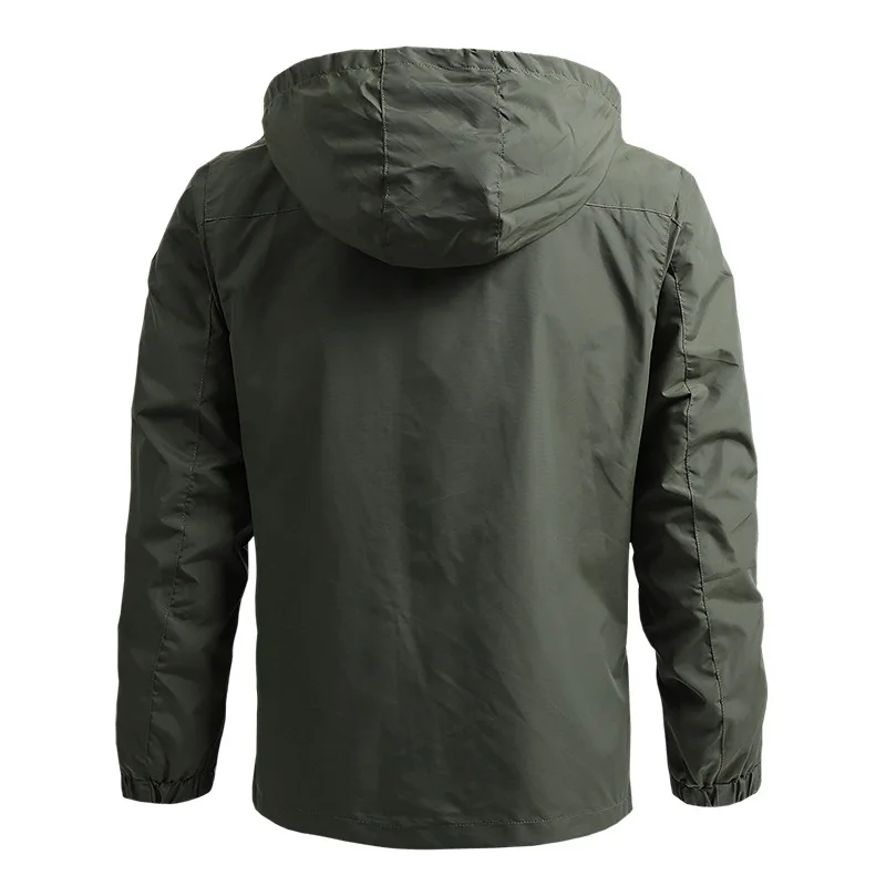 Men Waterproof Jackets Hooded Coats Male Outdoor Outwears Windbreaker Windproof Spring Autumn Jacket Fashion Clothing Coat
Men Waterproof Jackets Hooded Coats Male Outdoor Outwears Windbreaker Windproof Spring Autumn Jacket Fashion Clothing Coat