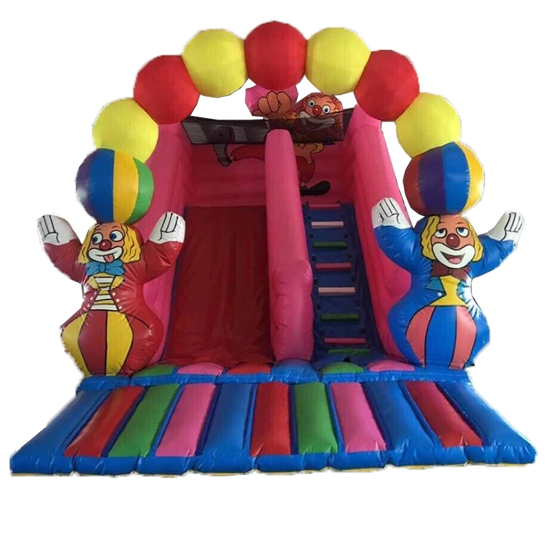 PVC Slide Castle Inflatable Slide With Inflatable Bounce Jumping Trampoline Circus Design For Big Sale
PVC Slide Castle Inflatable Slide With Inflatable Bounce Jumping Trampoline Circus Design For Big Sale