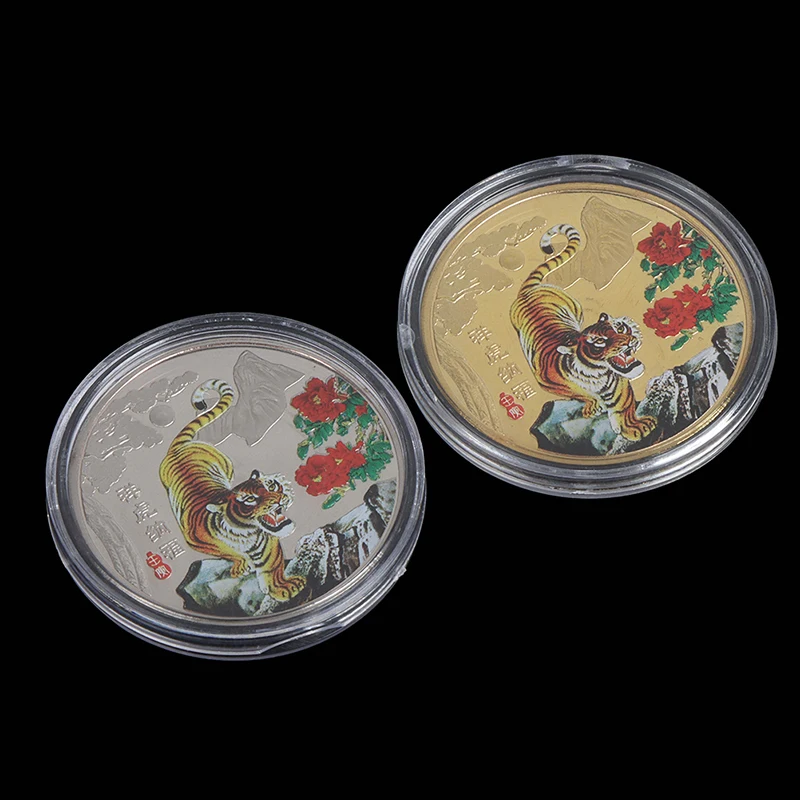1pcs Commemorative Coin Bimetal Collection 2022 China New Year 4cm Tiger Year Original
1pcs Commemorative Coin Bimetal Collection 2022 China New Year 4cm Tiger Year Original